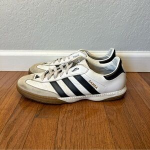 Adidas Samba Sneakers Tennis Shoes Men’s Size 12 White Black